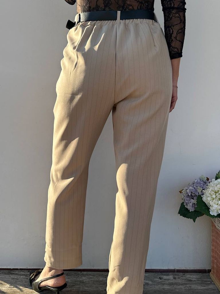 Pantalone gessato