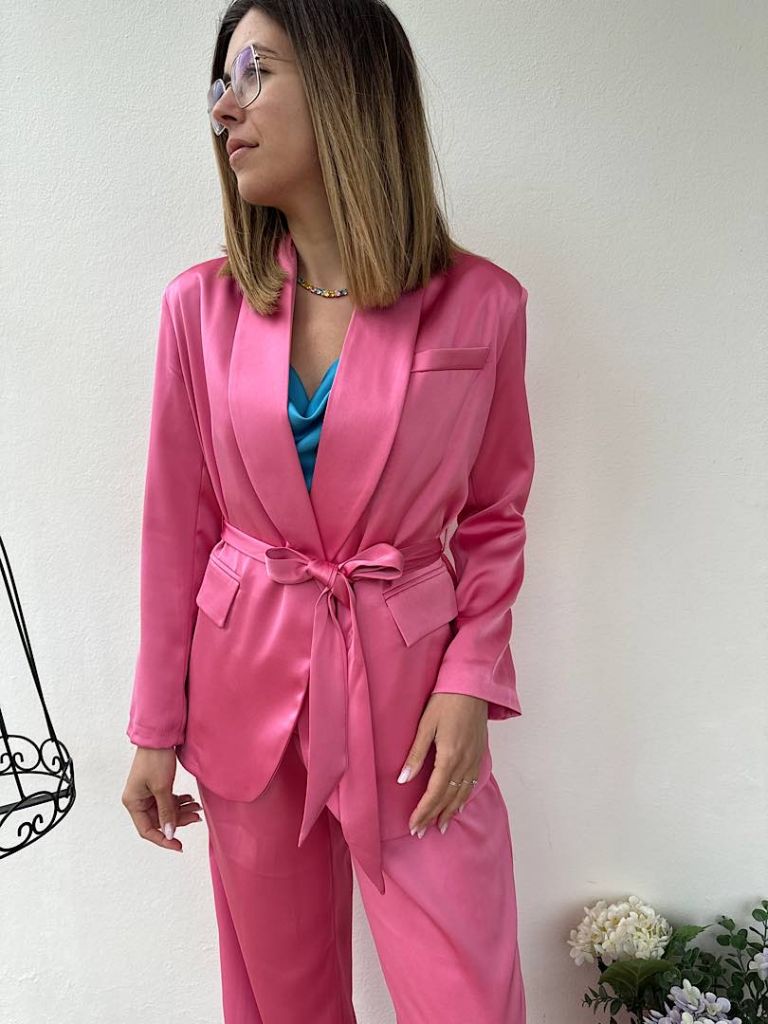 Completo in satin