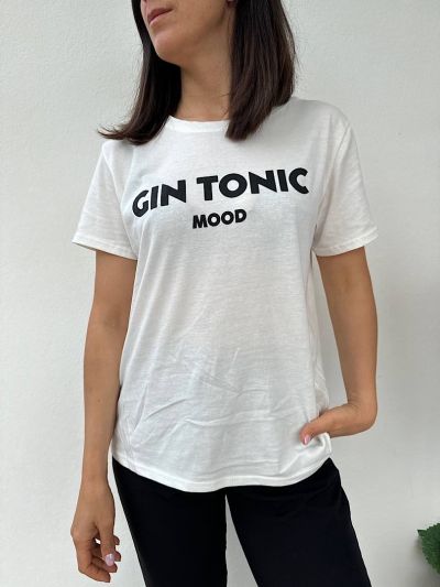 T-shirt GIN TONIC black La Mercerie