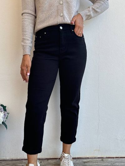 Jeans mon fit nero La Mercerie
