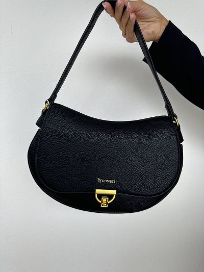 borsa coveri ecopelle elegante nera