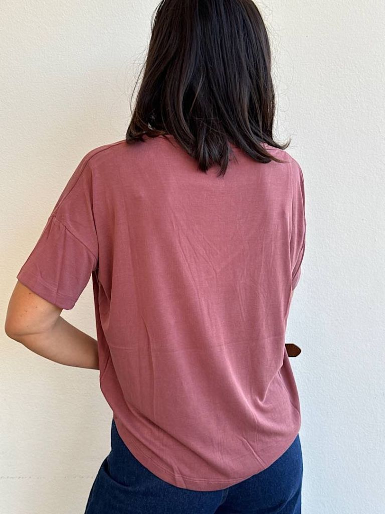 T-shirt V basic