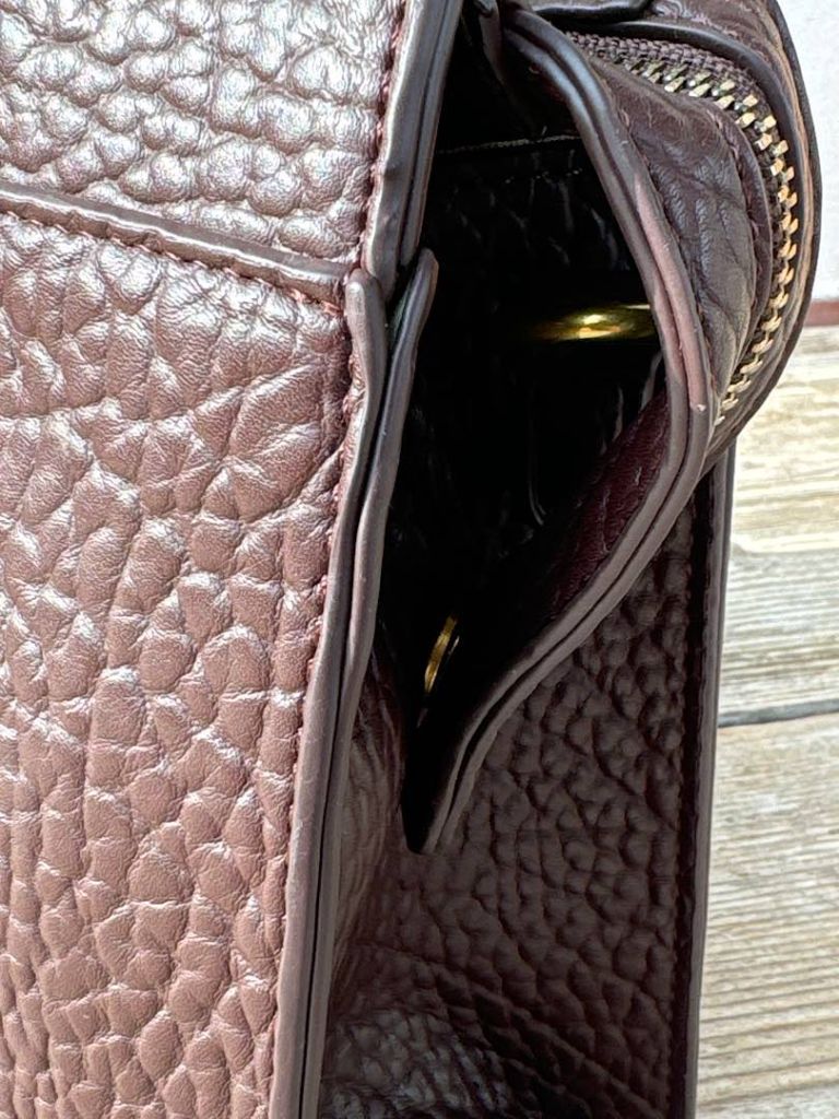 Borsa in ecopelle brown