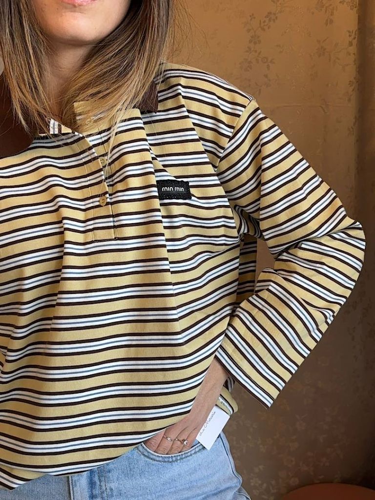Polo vintage righe