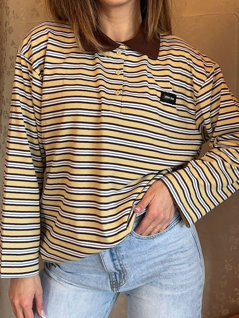 Polo vintage righe