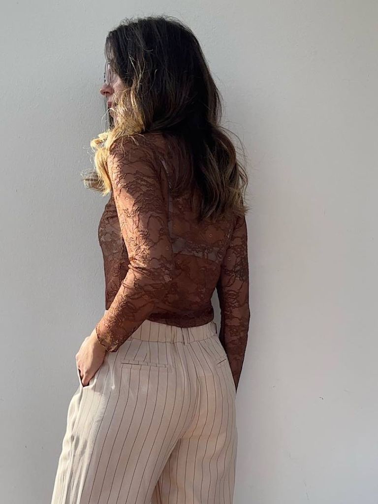 Maglia in pizzo
