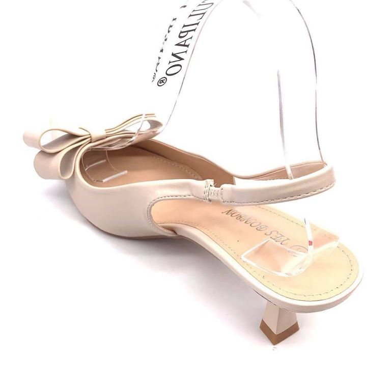 Slingback fiocco