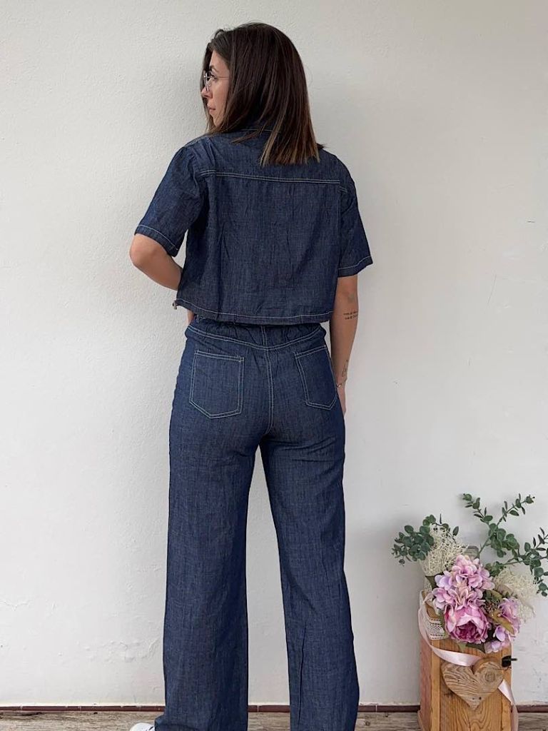 Completo in Chambray