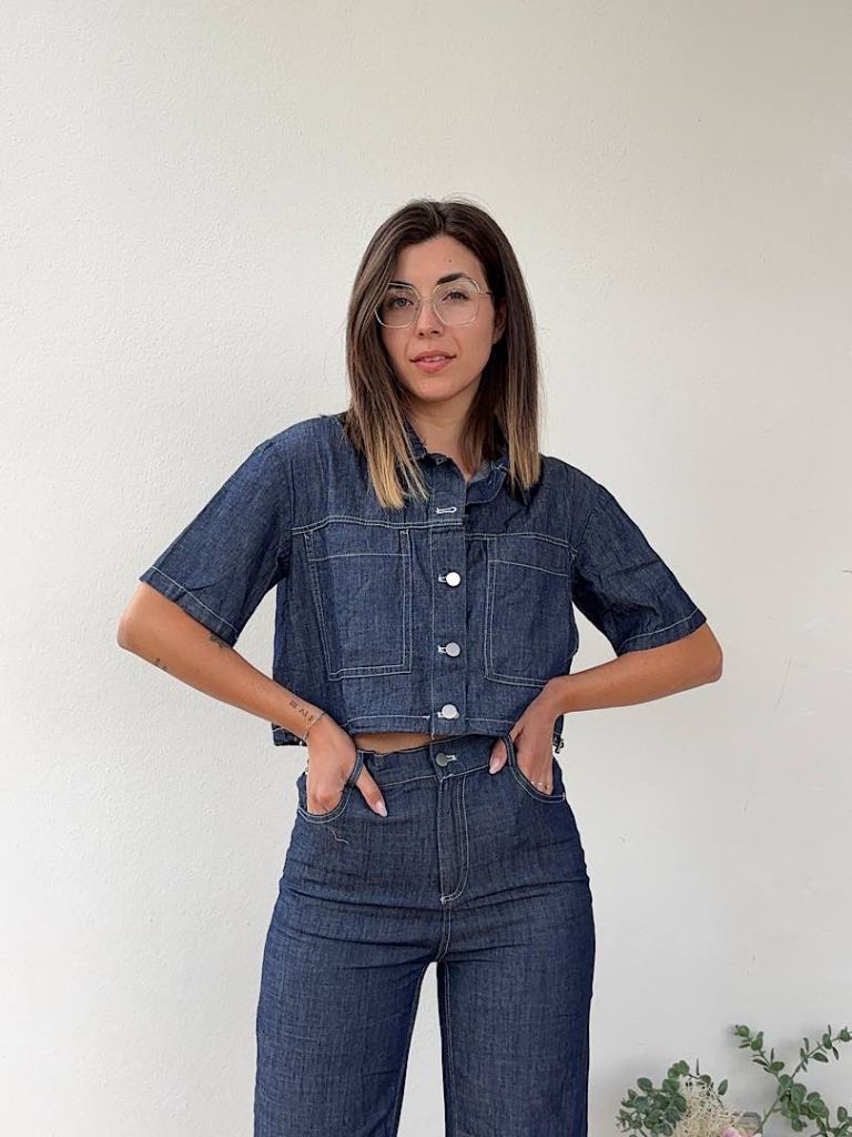 Completo in Chambray