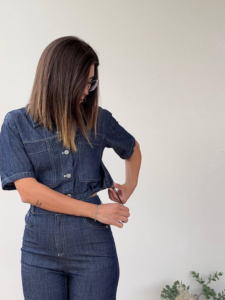 Completo in Chambray