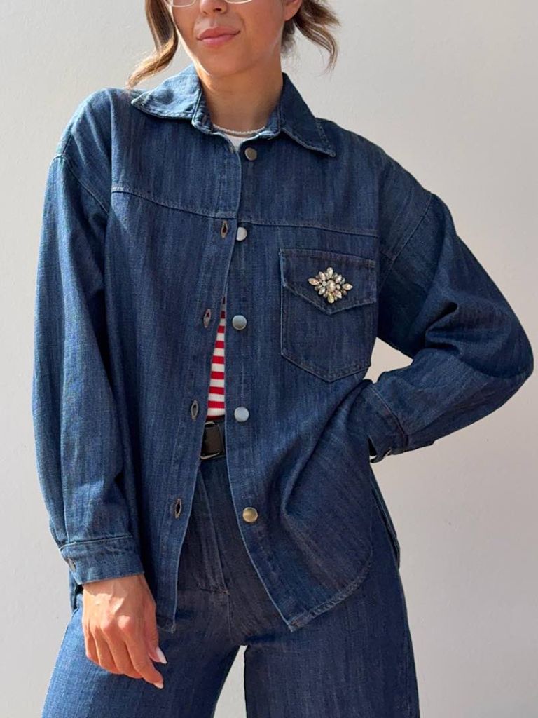 Camicia oversize Denim