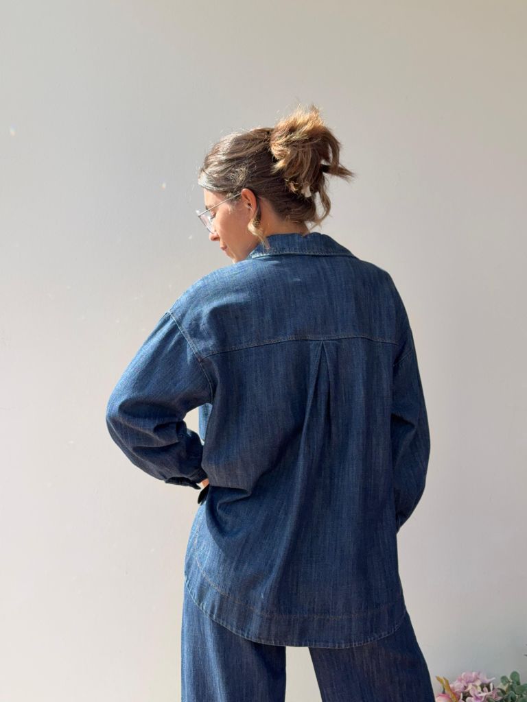 Camicia oversize Denim