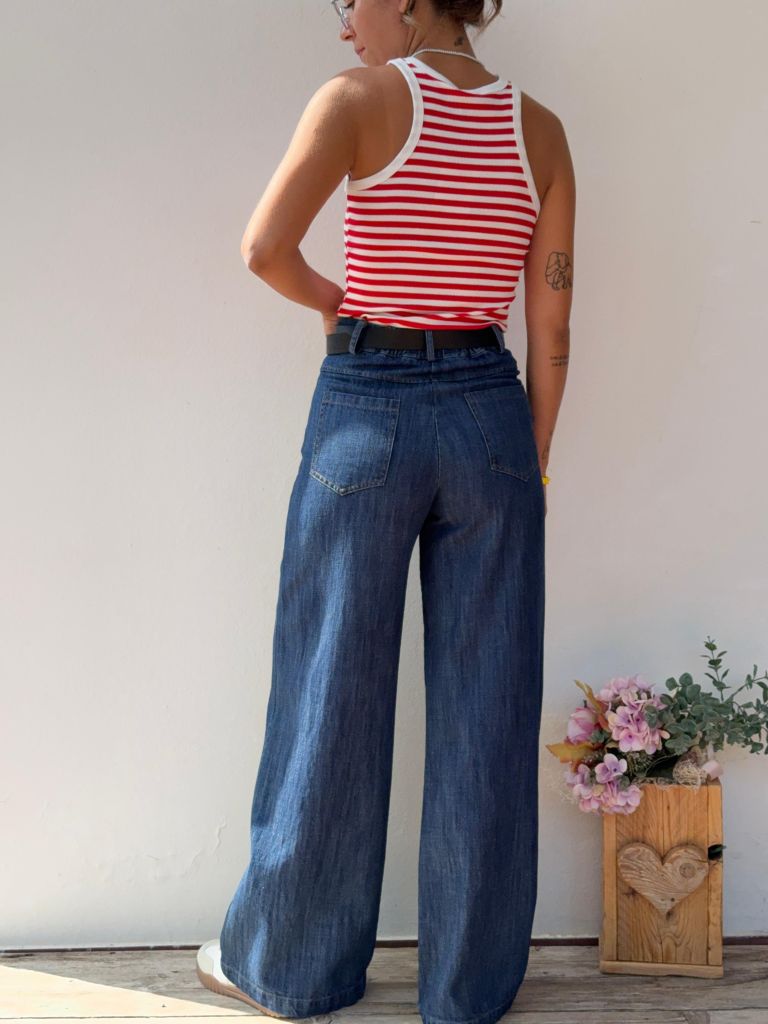 Jeans palazzo bighet