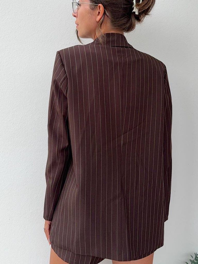 Blazer gessato