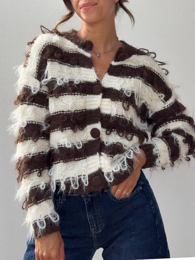 Cardigan Lucy righe