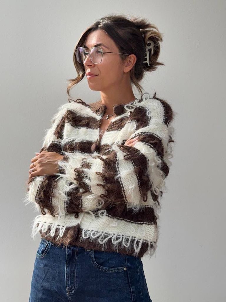 Cardigan Lucy righe