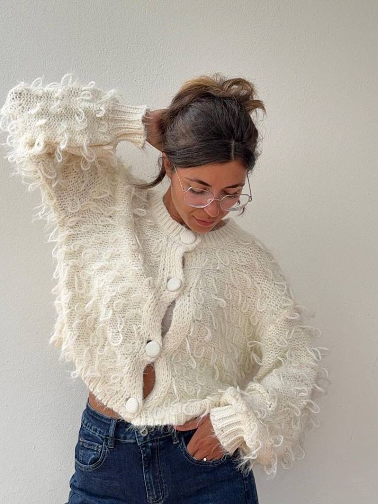 Cardigan Lucy panna