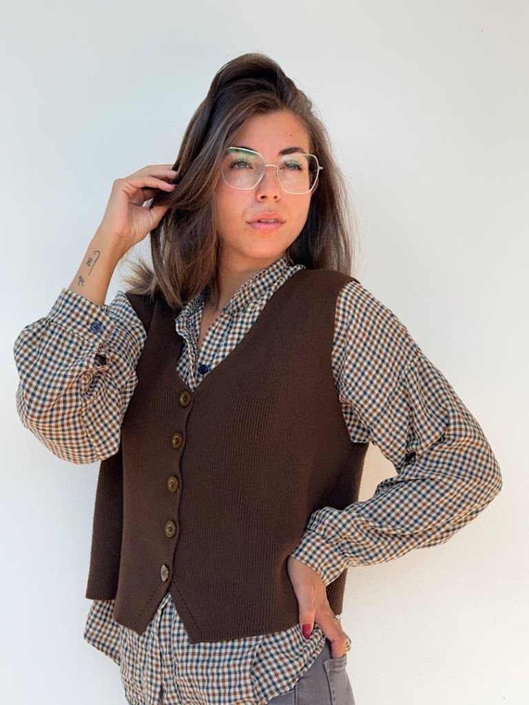 Gilet Brown