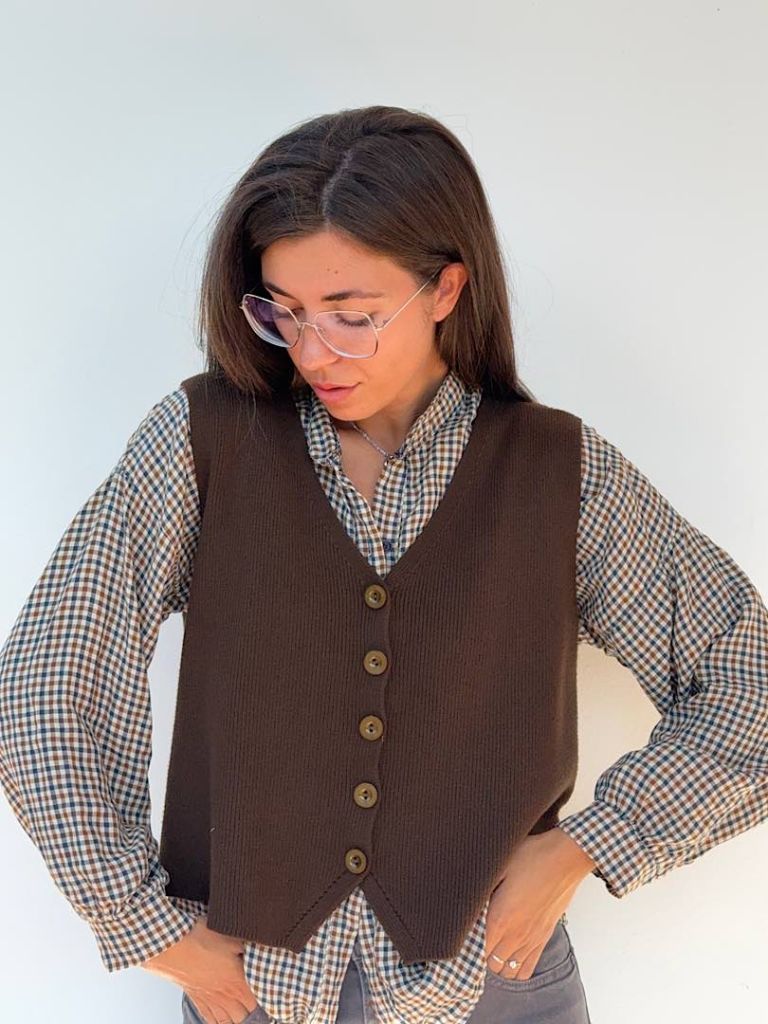 Gilet Brown