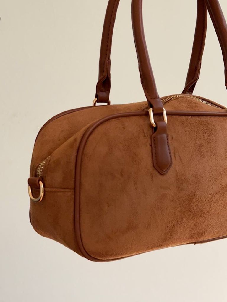 Borsa Miu camoscio