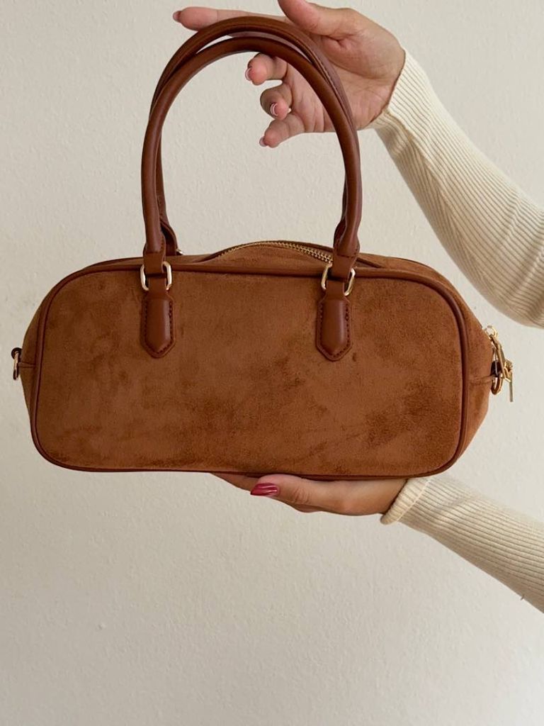 Borsa Miu camoscio