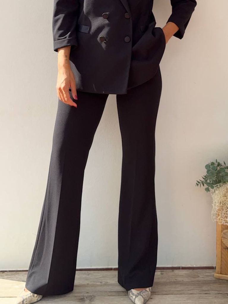 Pantalone Flare nero