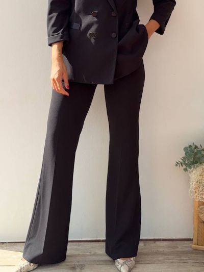 Pantalone Flare nero