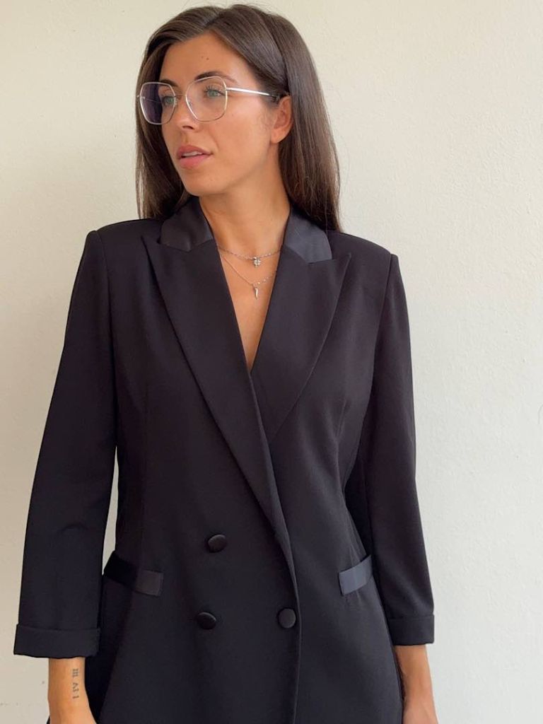 Giacca Flare Nero