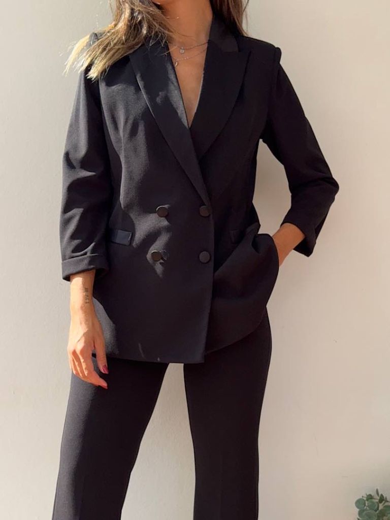 Giacca Flare Nero