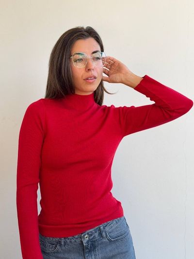 Pull Callie rossa Artlove