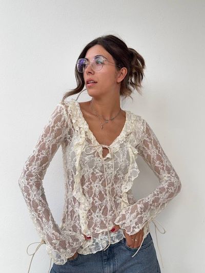 Maglia in pizzo