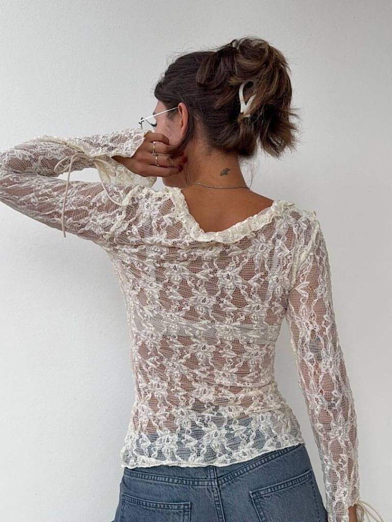Maglia in pizzo