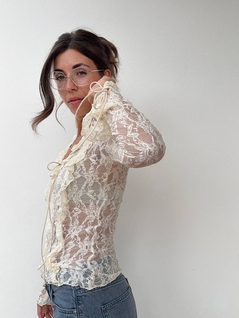 Maglia in pizzo