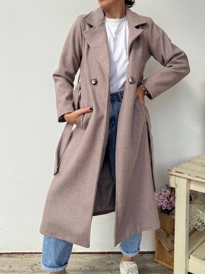 Cappotto Taupe