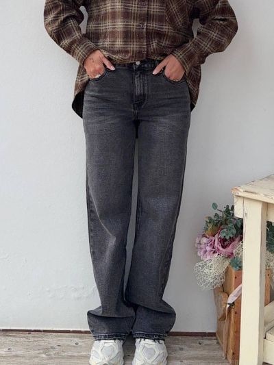 Wide Leg Grigio Miss bonbon