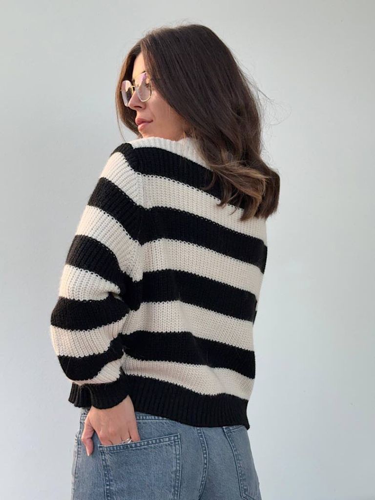 Cardigan Ellie righe
