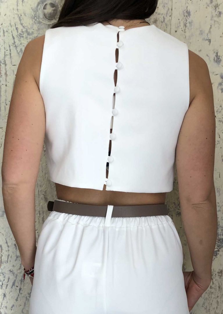 Top bianco