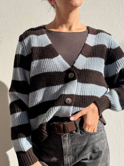 Cardigan Ellie righe