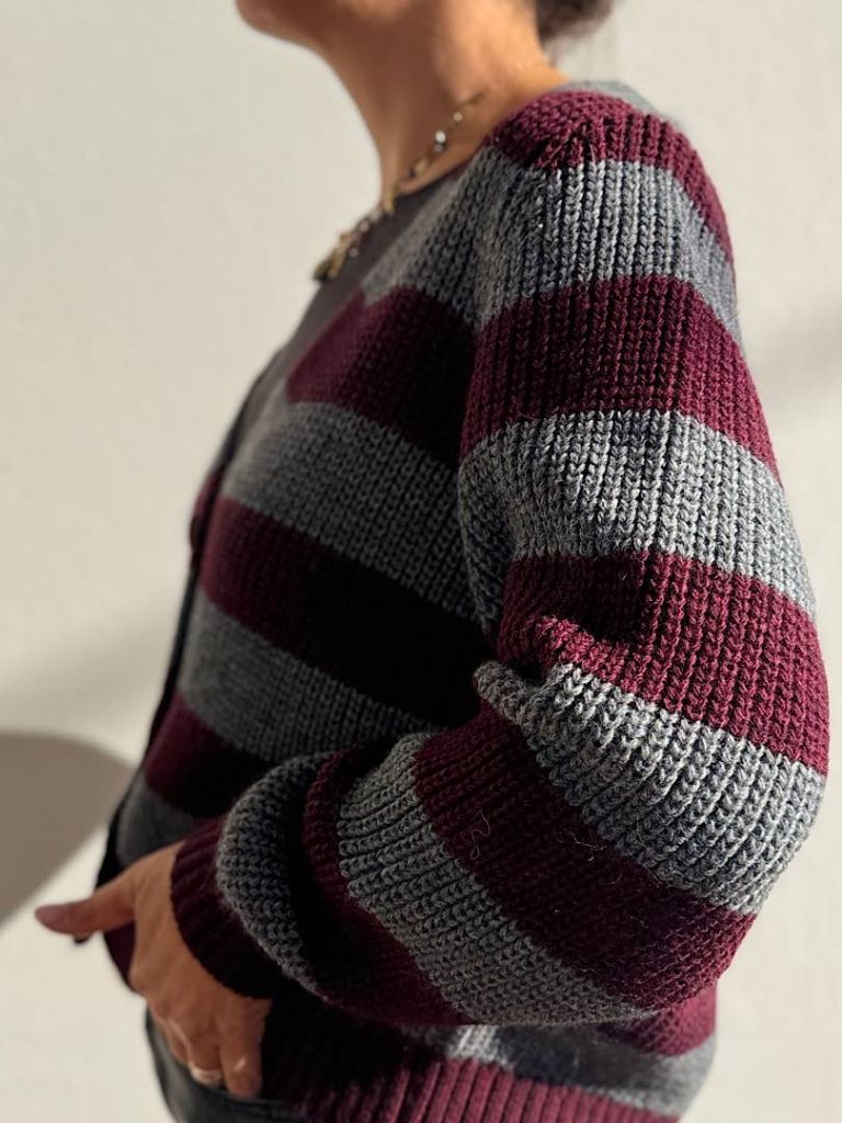 Cardigan Ellie righe