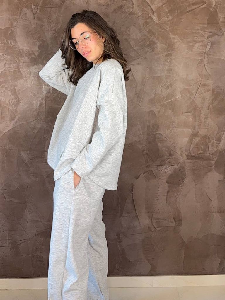 Tuta Oversize Licia Grigio
