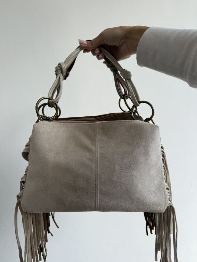 Borsa Donna Sem in Ecopelle con Frange