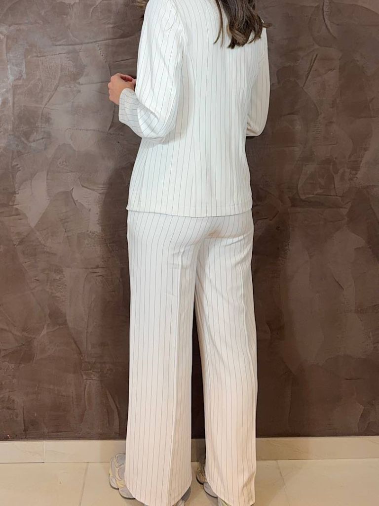 Pantalone gessato palazzo