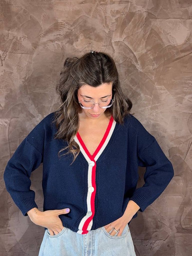 Cardigan Giusy Blu