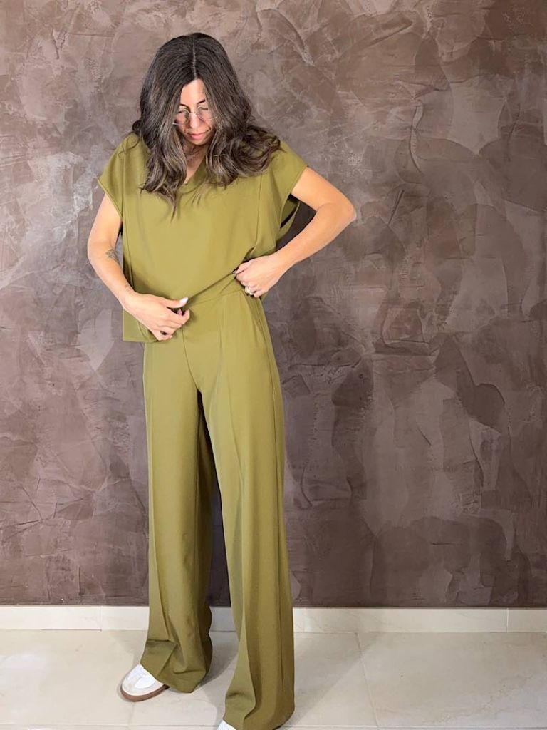 Completo Susy Mix Verde oliva