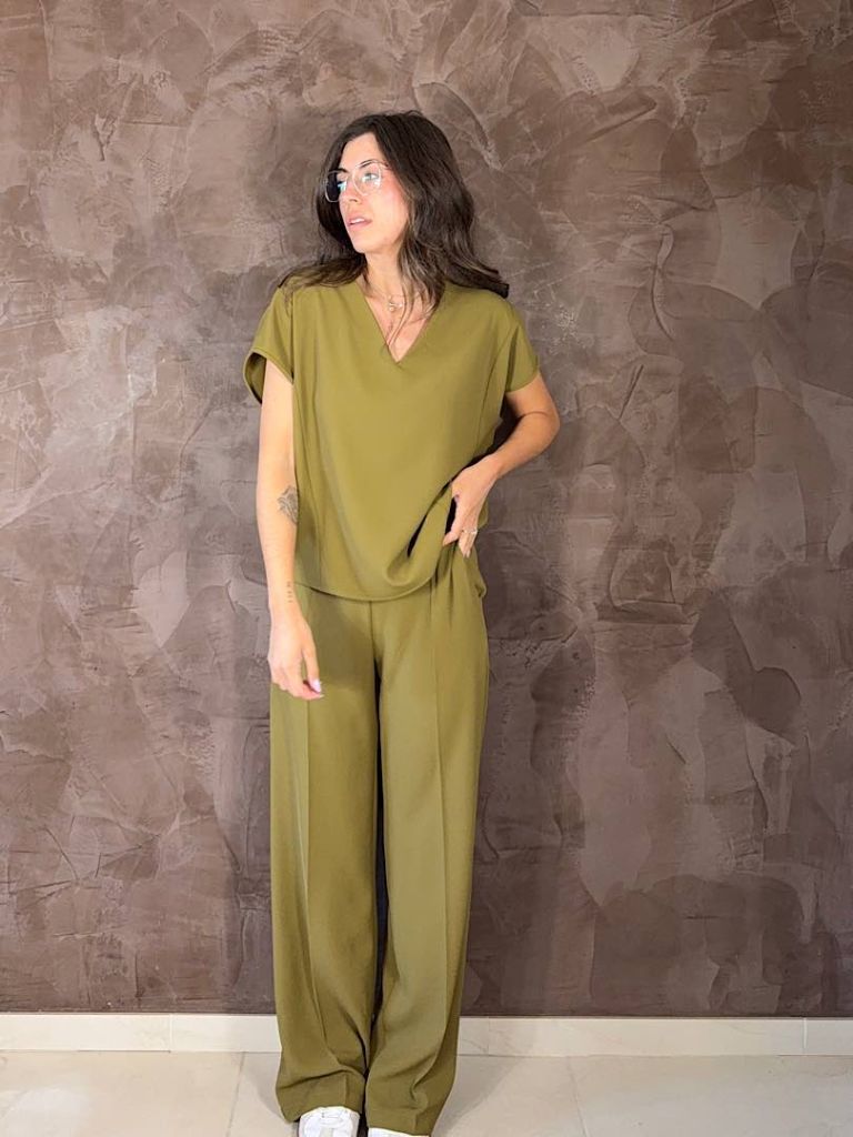 Completo Susy Mix Verde oliva