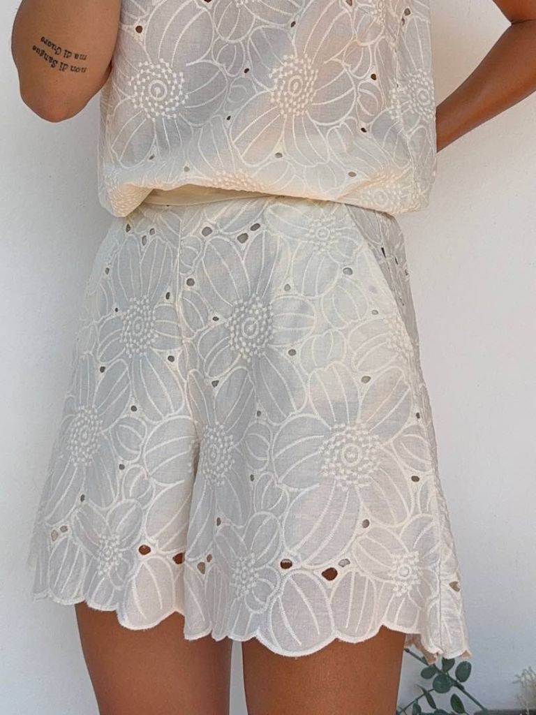 Pantaloncino Mikons Bianco