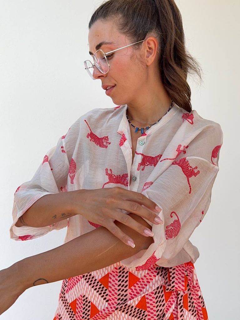 Camicia Summer Tigre