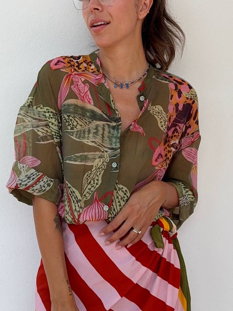 Camicia Savana Verde