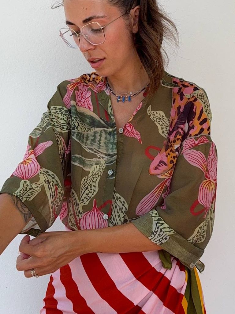 Camicia Savana Verde