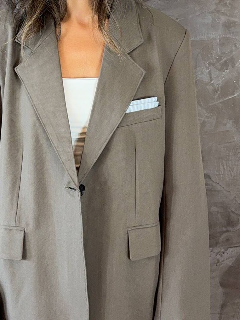 Blazer Oversize Kaki